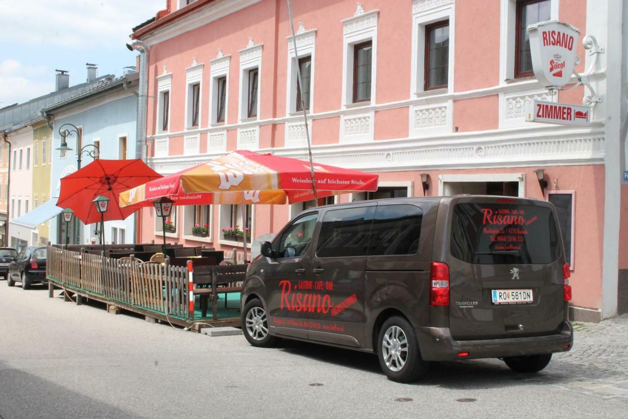 Gasthof-Cafe-Risano Haslach an der Mühl Eksteriør bilde