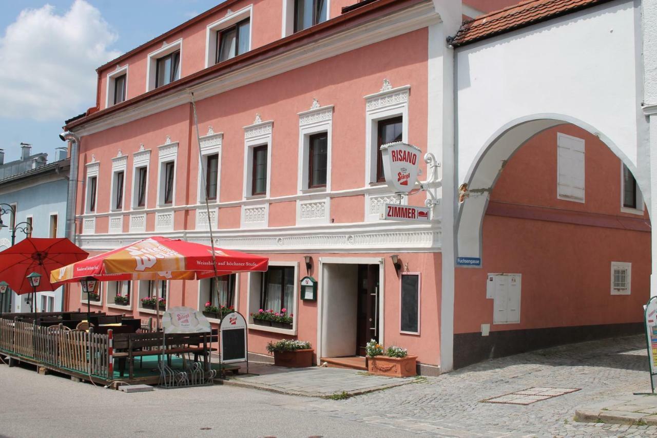 Gasthof-Cafe-Risano Haslach an der Mühl Eksteriør bilde